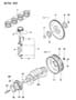 Diagram CRANKSHAFT AND PISTONS RAM 50, POWER RAM 50 1993, 2.4L ENGINE for your 2000 Chrysler 300 M