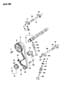 Diagram CAMSHAFT AND VALVE 2.4L ENGINE 1992 VISTA CZ for your 2000 Chrysler 300 M