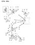 Diagram ENGINE MOUNTING 2.4L ENGINE, W/AWD, 1993-94 VISTA for your Chrysler 300 M