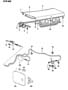 TRUNK LID AND DECK & FUEL FILLER RELEASE H 41 (2000 GTX) Diagram