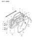 DOOR SHELL, REAR LE-21,41 COLT, SUMMIT Diagram