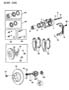 Diagram BRAKES, FRONT W/REAR DRUM BRAKES J BODY for your 2012 RAM 1500 LARAMIE CREW CAB 5.7L Hemi V8 4WD