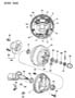 Diagram BRAKES, REAR DRUM S BODY for your 2022 Jeep Cherokee