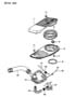 Diagram AIR CLEANER 2.2L - 2.5L ENGINE P,A,J,G,C BODY for your 2017 RAM 1500