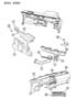 Diagram AIR DISTRIBUTION, DUCT, OUTLET, VENT HSG. P BODY P,D 22,44 for your 2007 Dodge Durango