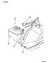 Diagram COOLANT RECOVERY SYSTEM 3.3L - 3.5L ENGINE LH BODY for your 2002 Chrysler Sebring