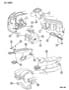 AIR DISTRIBUTION DUCTS LH BODY Diagram