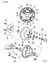 Diagram BRAKES, REAR DRUM S BODY for your 1998 Jeep Cherokee BASE