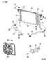 RADIATOR AND RELATED PARTS 2.5L ENGINE A BODY Diagram