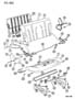 Diagram CONVERTABED 1ST REAR SEAT - 5 PASSENGER S BODY TRIM CODE H5,R7 for your Dodge Grand Caravan