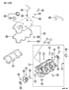 CYLINDER HEAD 3.0 L ENGINE Diagram