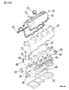 Diagram CYLINDER HEAD 2.2 L ENGINE E.F.I. for your Dodge Dakota