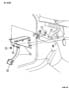 Diagram CLUTCH PEDAL GRAND CHEROKEE for your 2008 RAM 1500