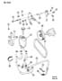 Diagram PUMP MOUNTING POWER STEERING, 2.1L DIESEL ENG., 1994 CHEROKEE for your Chrysler 300 M