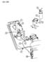 Diagram ACCUMULATOR, CONDENSOR AND LINES 4.0L ENGINE ZJ, ZG BODY for your Dodge Dakota