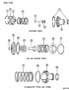 SERVOS, ACCUMULATOR PISTON AND SPRING AUTOMATIC TRANSMISSION, 3 SPEED, 30RH WRANGLER YJ - CHEROKEE XJ Diagram