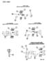 Diagram DOUBLE BITTED LOCK CYLINDER REPAIR COMPONENTS WRANGLER YJ, CHEROKEE XJ, GRAND CHEROKEE ZJ for your 1992 Jeep Wrangler