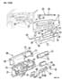 Diagram INSTRUMENT PANEL 1996 GRAND CHEROKEE for your 2024 RAM