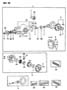 REAR AXLE DIFFERENTIAL W/LIMITED SLIP LASER-TALON Diagram