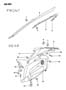 PANEL QUARTER TRIM AND MOULDINGS TALON Diagram