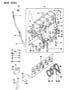 Diagram CYLINDER BLOCK 2.0L ENGINE, 1990-92, (UP TO ENGINE # NH0001) LASER-TALON for your 2000 Chrysler 300 M