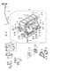 Diagram CYLINDER BLOCK 2.0L ENGINE, 1992-94, (AFTER ENGINE # NH0001) LASER-TALON for your 2000 Chrysler 300 M