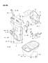 OIL PAN & TIMING BELT COVER 2.0L ENGINE LASER-TALON Diagram