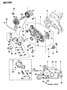 Diagram OIL PUMP AND OIL FILTER 2.0L ENGINE, 1990-92, (UP TO ENGINE # NH0001) LASER-TALON for your Chrysler 300 M