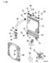 RADIATOR AND RELATED PARTS 3.9, 5.2 ENGINE W/O MAX. COOLING N BODY Diagram