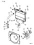 RADIATOR AND RELATED PARTS 3.9, 5.2 ENGINE W/MAX. COOLING N BODY Diagram