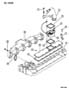 Diagram MANIFOLD, INTAKE AND EXHAUST 5.9L ENGINE CUMMINS DIESEL for your Dodge Ram 2500