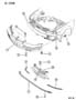 Diagram FASCIA, FRONT JA BODY for your 2016 Jeep Wrangler UNLIMITED SAHARA 3.6L V6 M/T 4X4