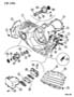 CASE, EXTENSION AND SOLENIOD AUTOMATIC TRANSAXLE, 4 SPEED, 41AE,41TE A,J,S,ES,JA BODY Diagram