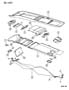 Diagram CONSOLE--OVERHEAD S BODY for your Jeep Grand Cherokee