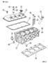 Diagram CYLINDER HEAD 2.0L ENGINE SOHC ECB ECH ENGINE for your Dodge Grand Caravan