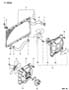 RADIATOR AND RELATED PARTS W/O TURBO Diagram