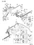 FUEL AND VAPOR LINES W/O TURBO EAGLE TALON Diagram