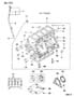 Diagram CYLINDER BLOCK 2.0L TURBO ENGINE TALON for your 2003 Chrysler 300 M