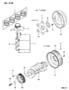 Diagram CRANKSHAFT, PISTONS AND TORQUE CONVERTER 2.0L TURBO ENGINE TALON for your Chrysler 300 M