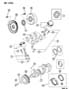 Diagram CRANKSHAFT, PISTON, AND TORQUE CONVERTER 2.5L V-6 ENGINE for your Chrysler 300 M