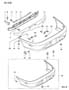 Diagram BUMPER, REAR E21, 41 COLT SUMMIT for your 2000 Chrysler 300 M