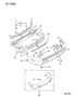 BUMPER, REAR SUMMIT WAGON Diagram