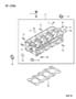 Diagram CYLINDER HEAD 2.4L ENGINE CZ35 SUMMIT WAGON for your 2000 Chrysler 300 M