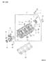 CYLINDER HEAD 3.0L ENGINE, SOHC STEALTH Diagram