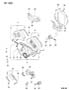 TIMING BELT COVER 3.0L ENGINE, DOHC STEALTH Diagram