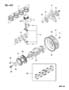 Diagram PISTON AND CRANKSHAFT 1.5L ENGINE E21,41 COLT, SUMMIT for your Chrysler 300 M