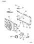 Diagram RADIATOR AND RELATED PARTS 2.0L ENGINE PL BODY for your 2004 Jeep Wrangler