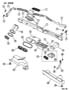 Diagram AIR DISTRIBUTION DUCTS, OUTLETS, LOUVER JX BODY for your 1997 Jeep