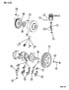 Diagram CRANKSHAFT, PISTON, AND TORQUE CONVERTER 3.3L AND 3.8L ENGINE for your 2008 Dodge Ram 4500