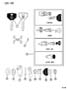 Diagram LOCK CYLINDERS AND DOUBLE BITTED LOCK CYLINDER REPAIR COMPONENTS PL-BODY for your 2007 Dodge Caravan SXT